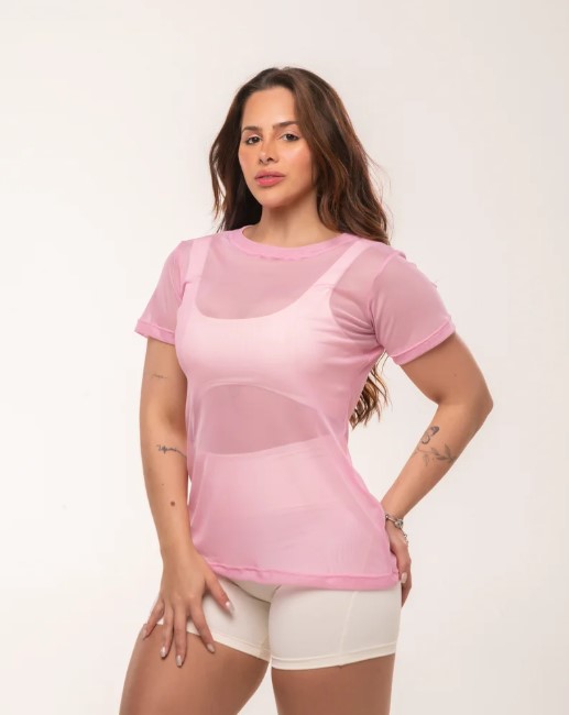 Blusa de tule