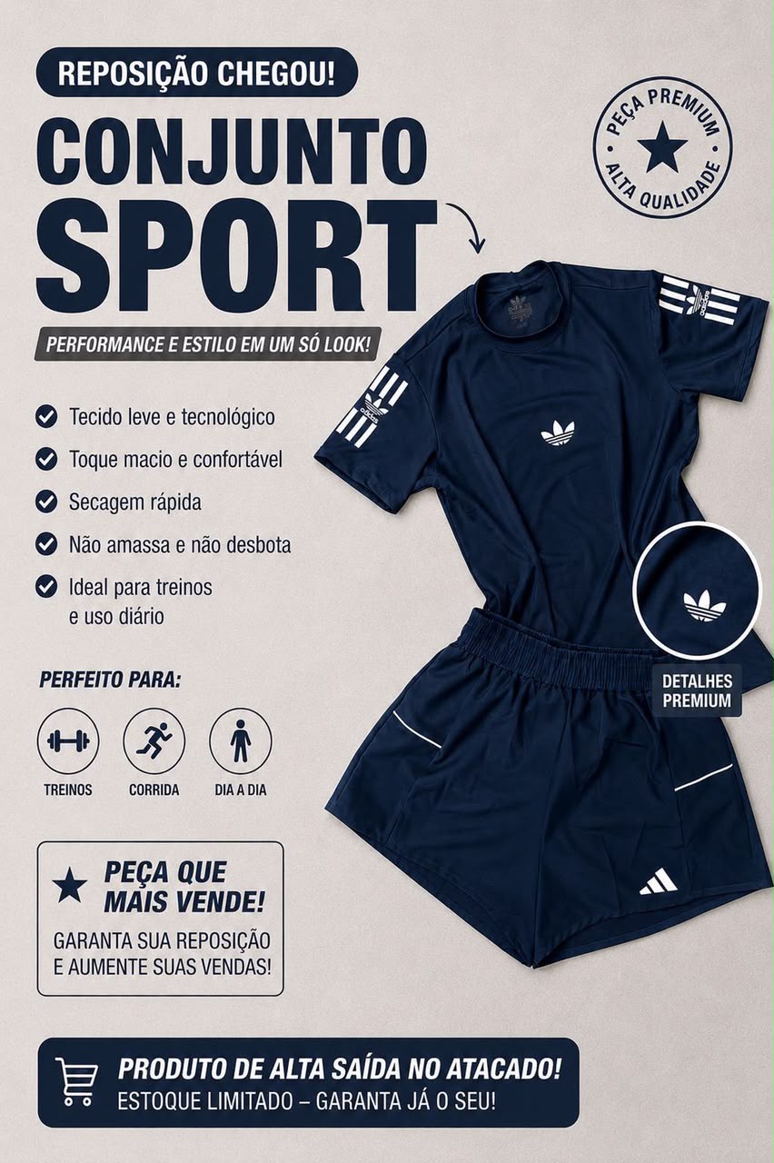 CONJ SHORT DUPLO L1